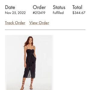 Chic Black Midi Dress for Women